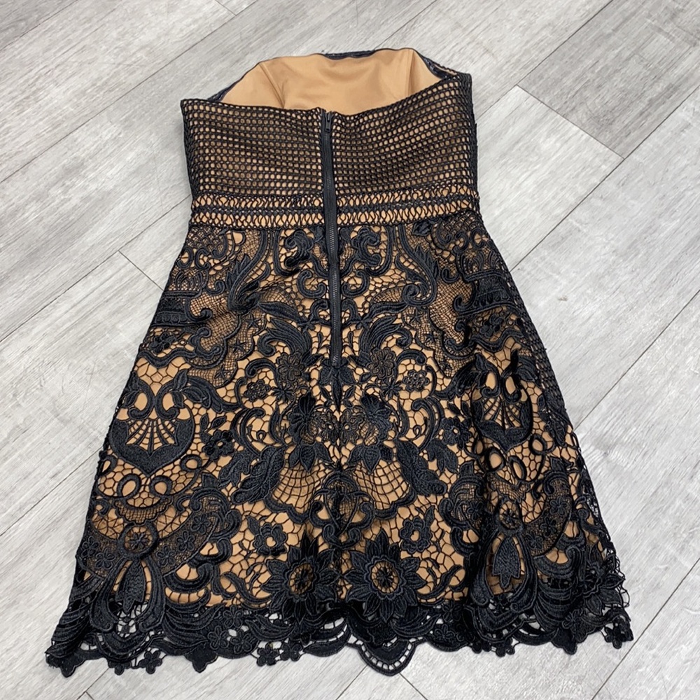 Self Portrait Phantom Guipure Mini Dress - Picture 4 of 4